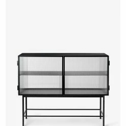 Ferm LIVING APARADOR HAZE REEDED BLACK -Asientos Comercio aparador haze reededglass black 7