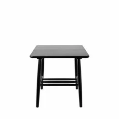 FDB Møbler D20 Side Table By Poul M. Volther -Asientos Comercio d20 black side