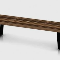 Herman Miller Nelson™ Platform Bench With Black Base - Large -Asientos Comercio npb 6